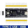 MicroController Board Raspberry PI RP2040 USB-C TYPE-C - 4MB Flash